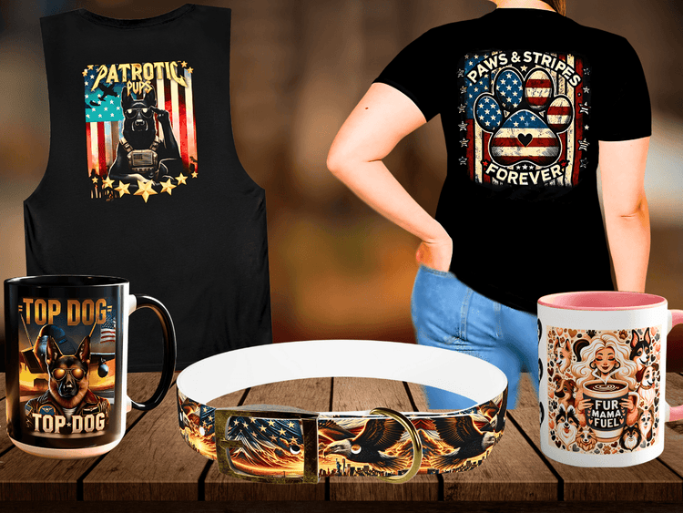 πΊπΈ Patriotic Pups Featured Collection πΎβοΈ