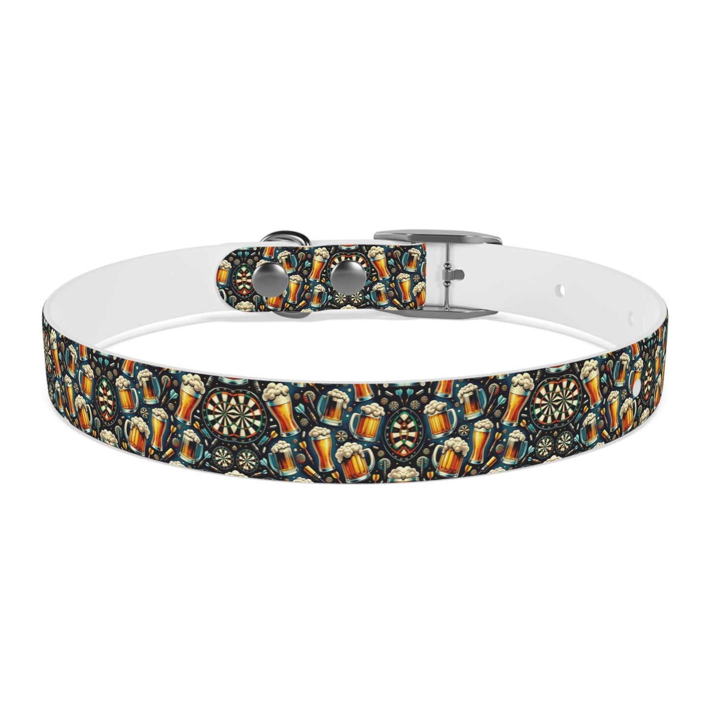 Bullseye & Brews Dog Collar