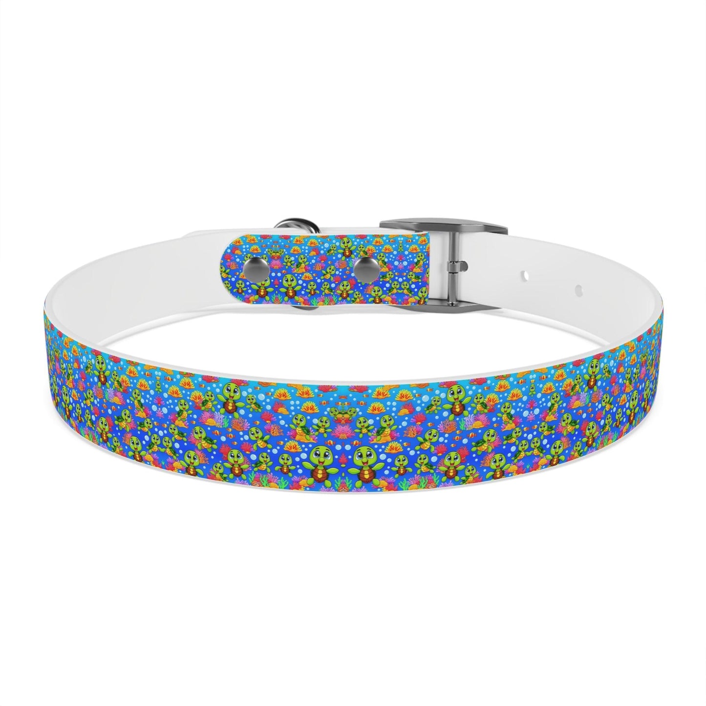 Turtle Duuuude Dog Collar