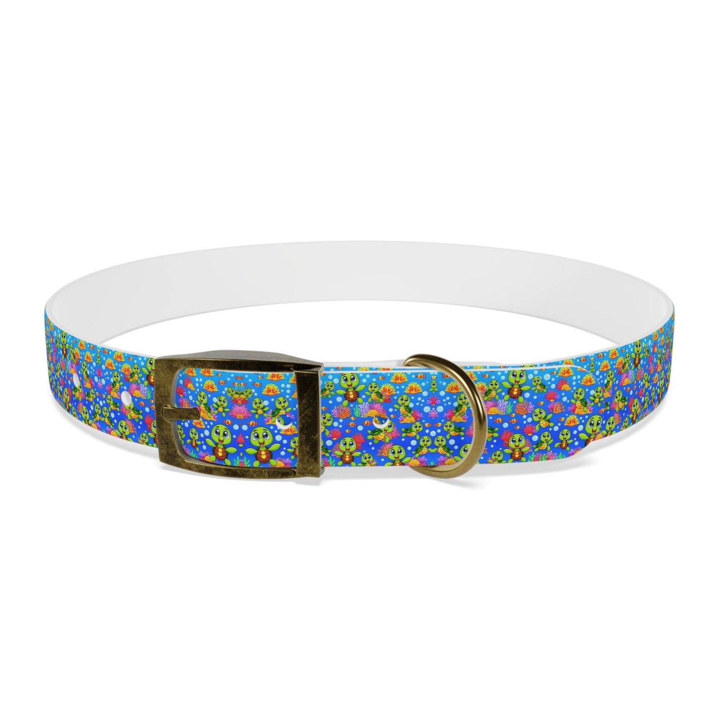 Turtle Duuuude Dog Collar