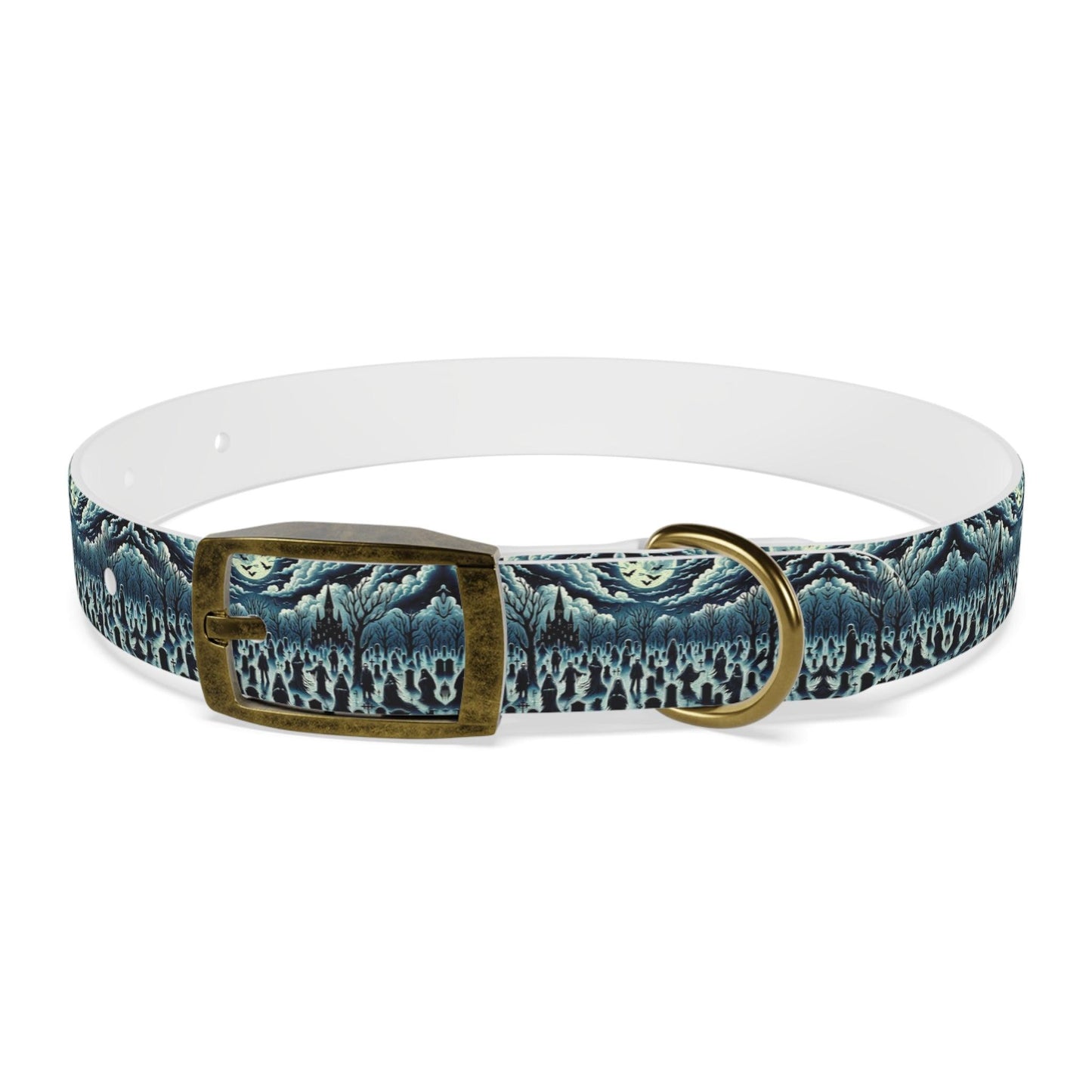 Graveyard Glow Dog Collar