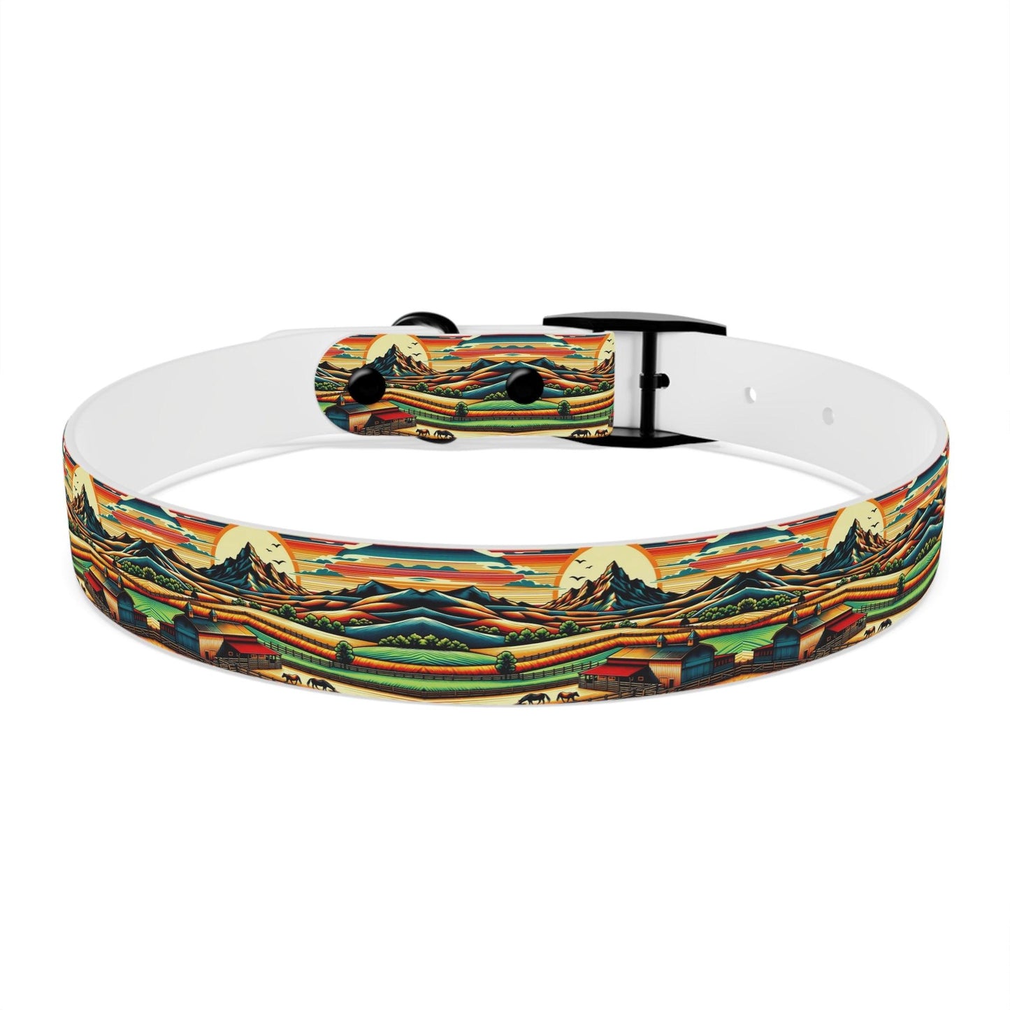 Sunset Ranch Vista Dog Collar