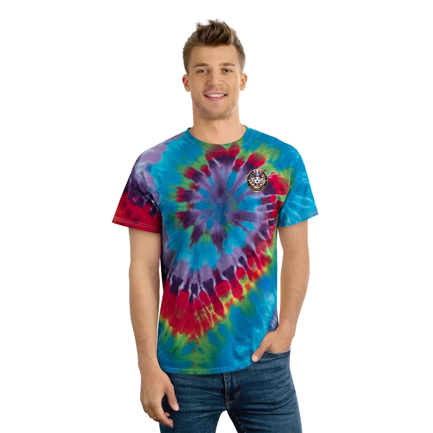 Dogs Are a Girl’s Best Friend Tie-Dye Shirt 🐾🌈