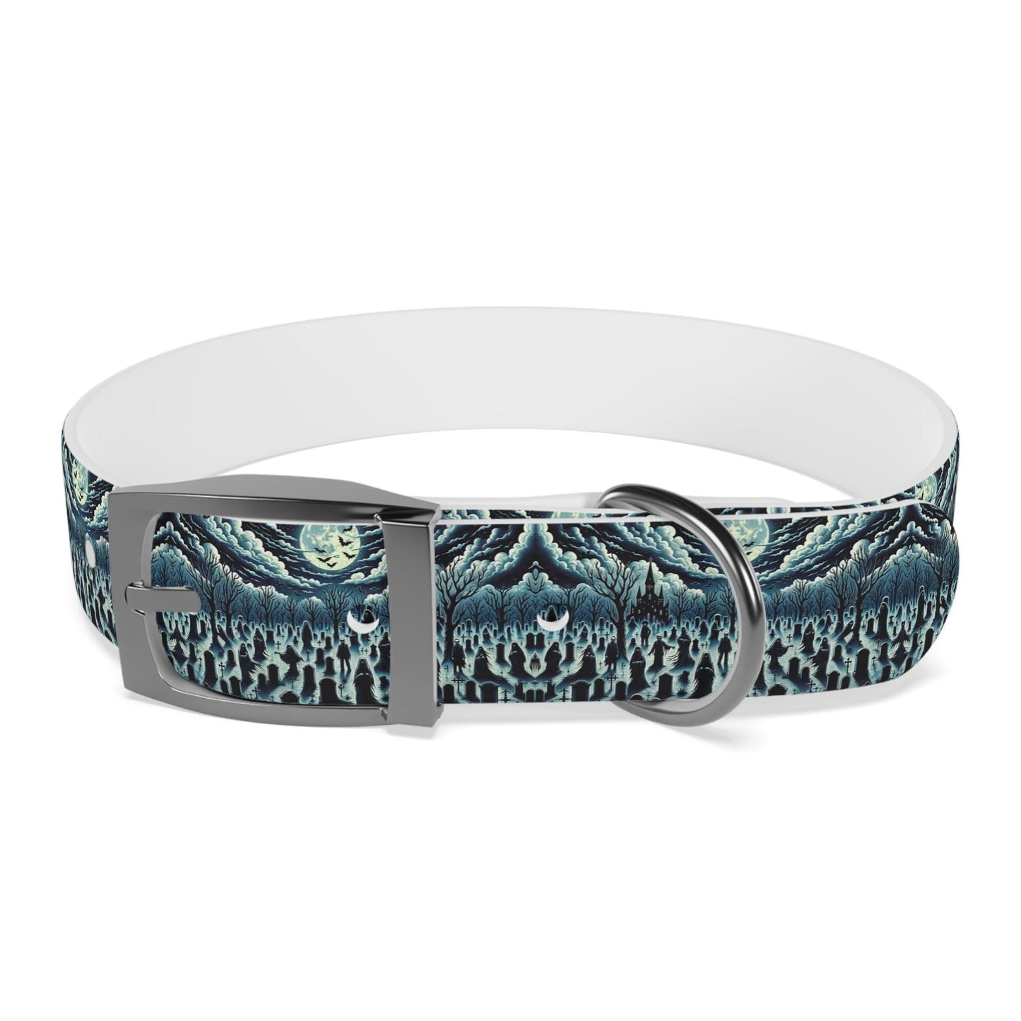 Graveyard Glow Dog Collar