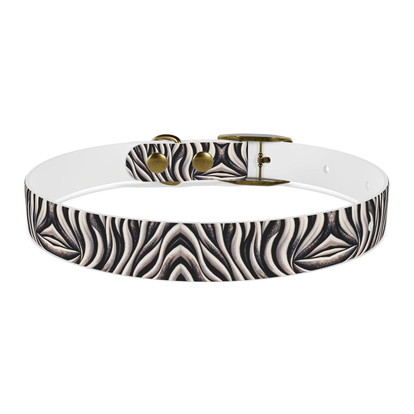 Zebra Zoom Zoom Dog Collar