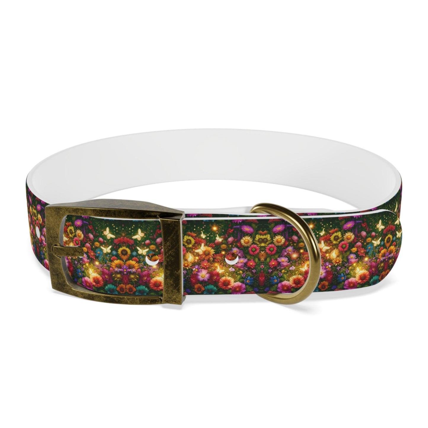 π» Shimmer Sunflower Smiles Dog Collar