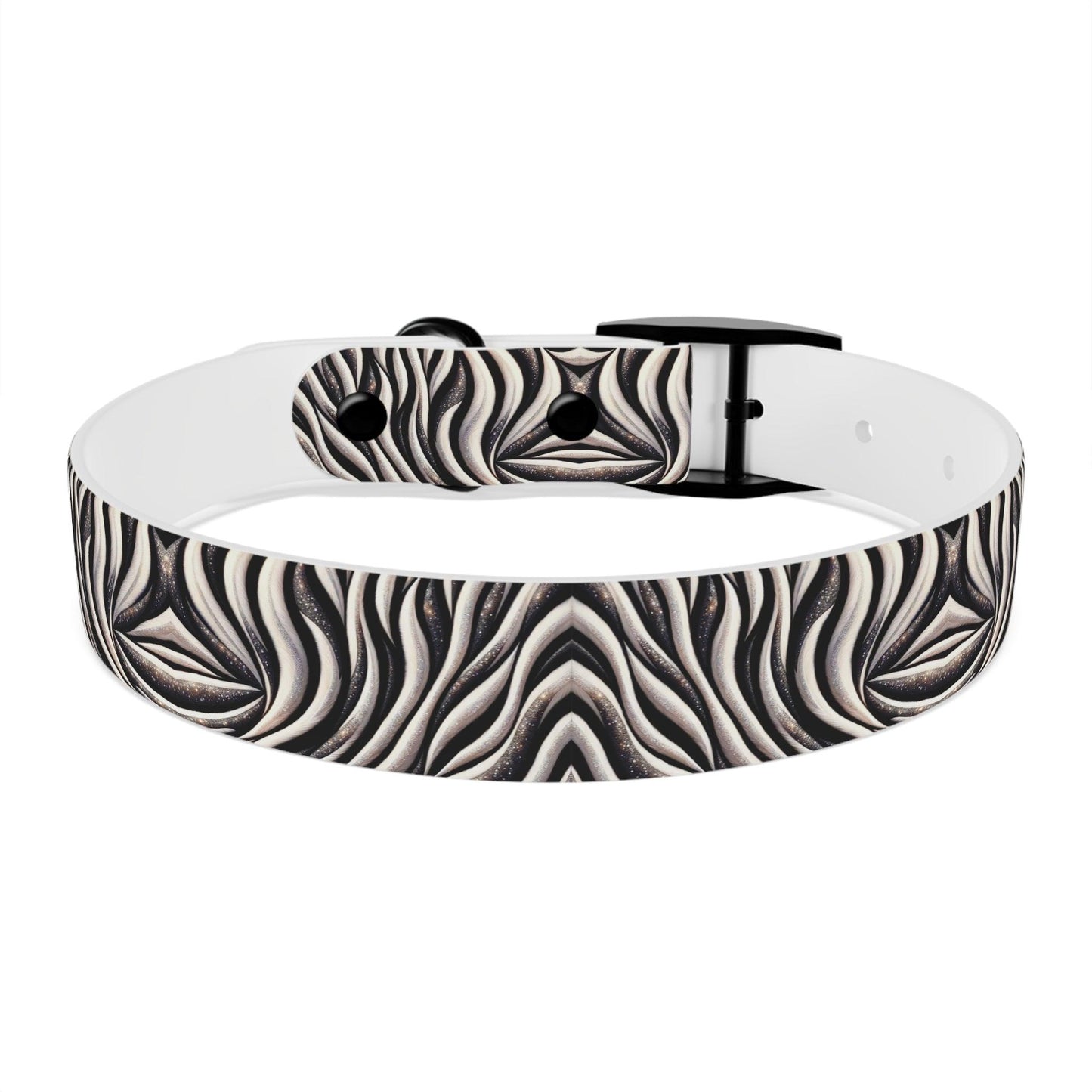 Zebra Zoom Zoom Dog Collar