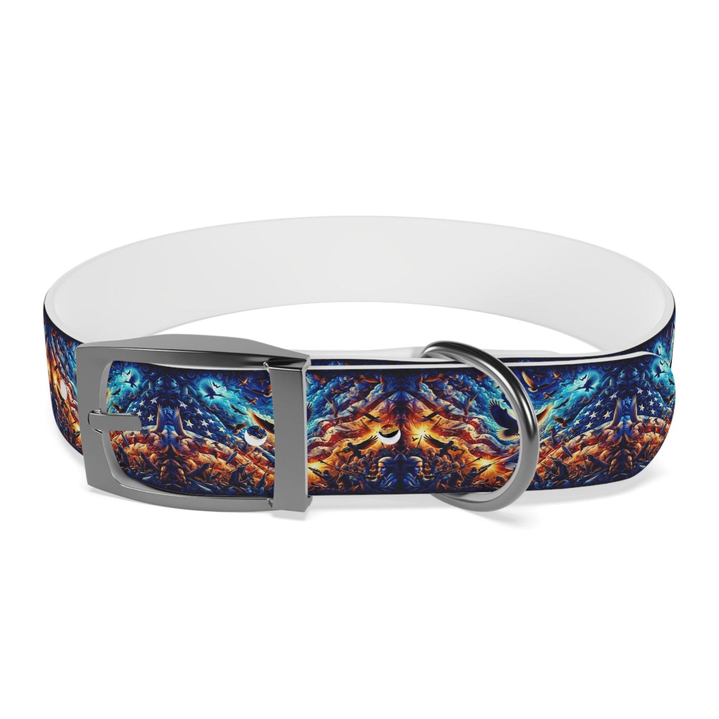 Eagle Majesty: Patriotic Dog Collar