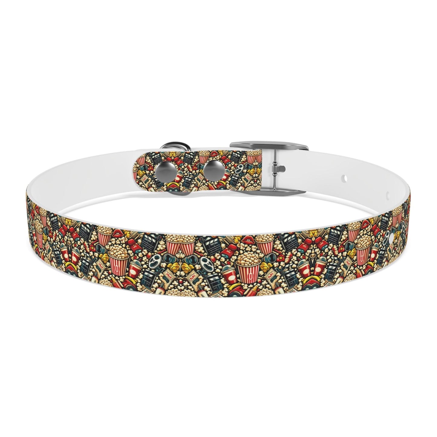 Popcorn and Showtime Dog Collar