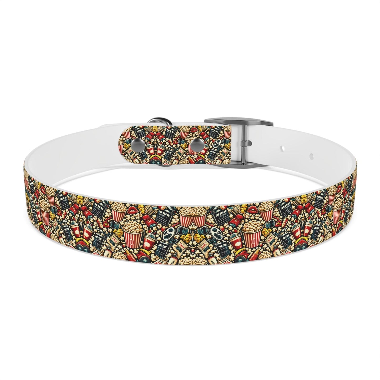Popcorn and Showtime Dog Collar