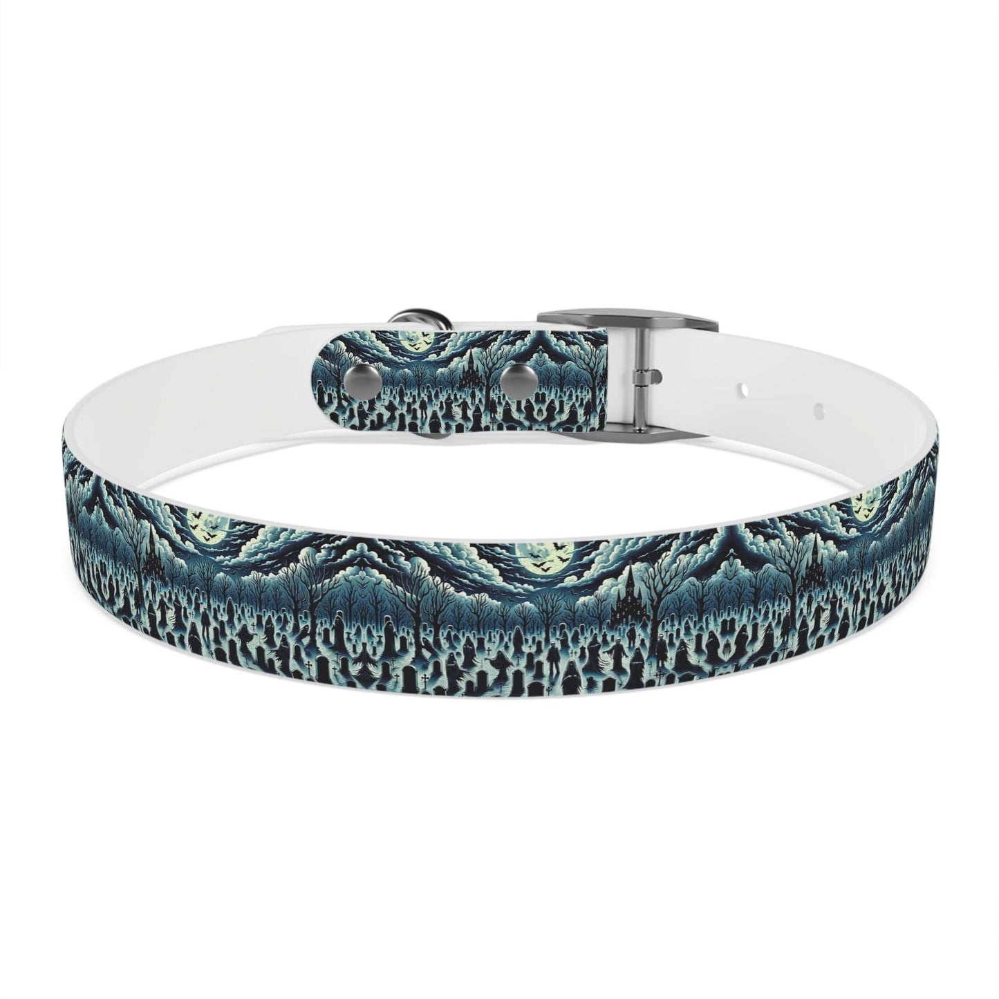 Graveyard Glow Dog Collar