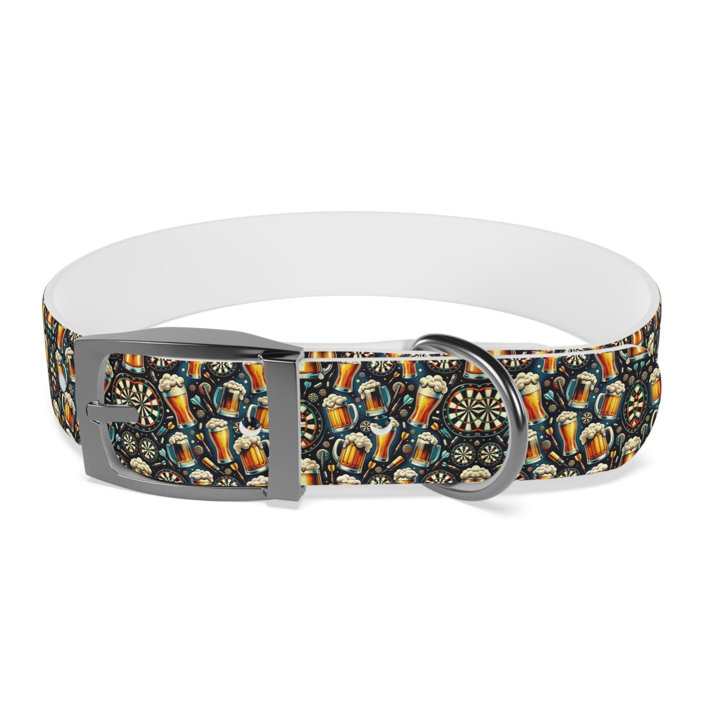 Bullseye & Brews Dog Collar