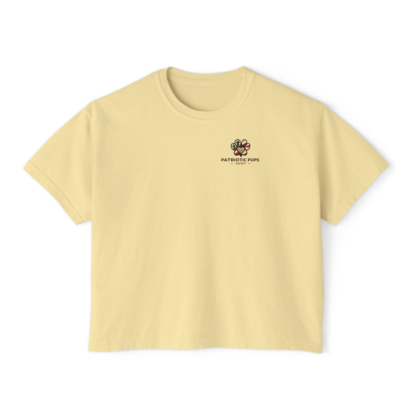 Be as Nice as Your Dog Women's Boxy Tee 🐶❤️