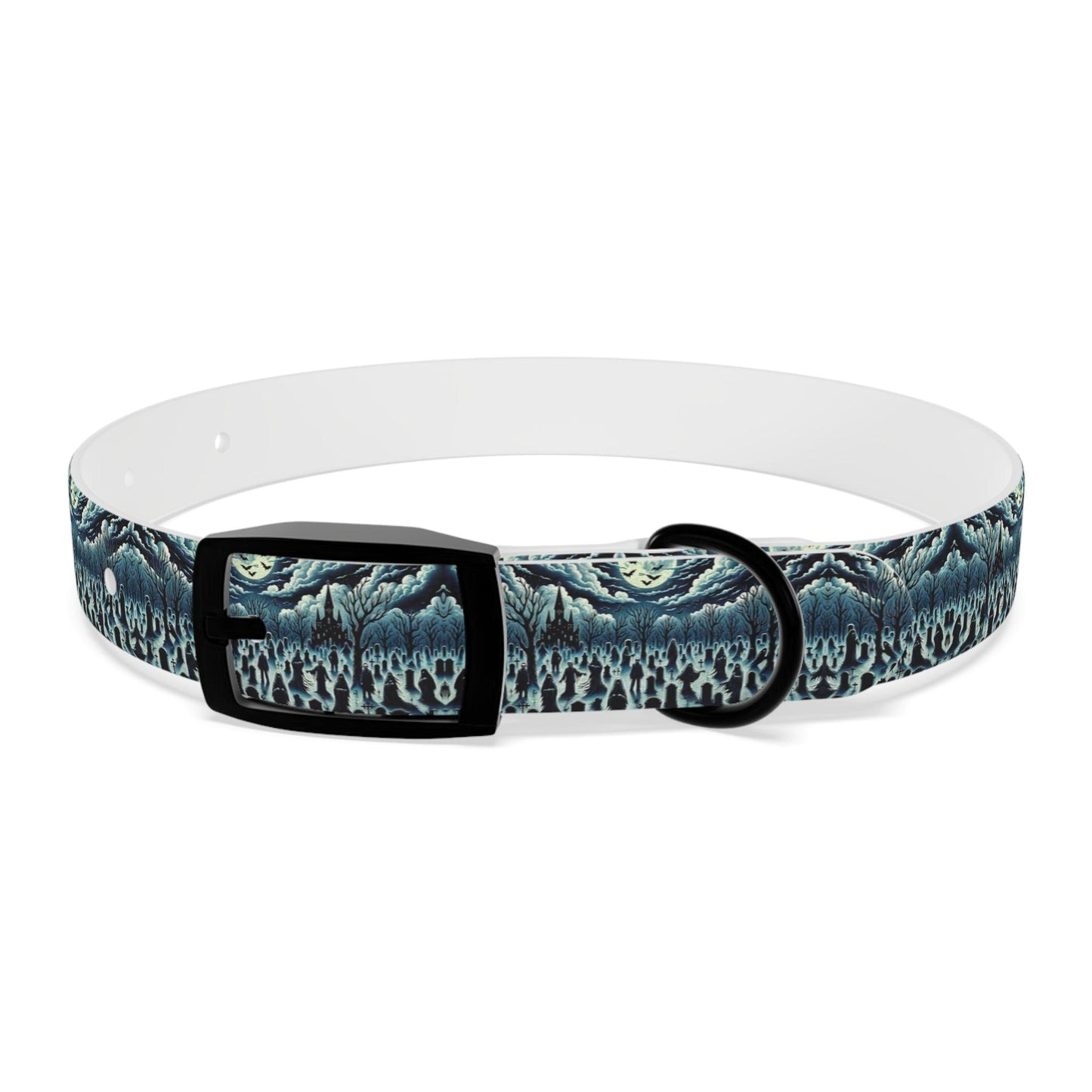 Graveyard Glow Dog Collar