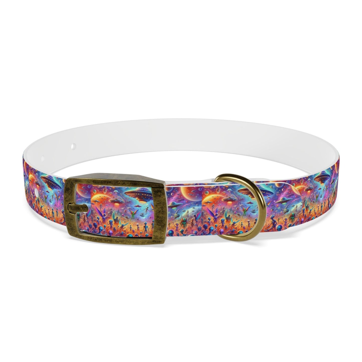 Galactic Glamour: Futuristic Dog Collar