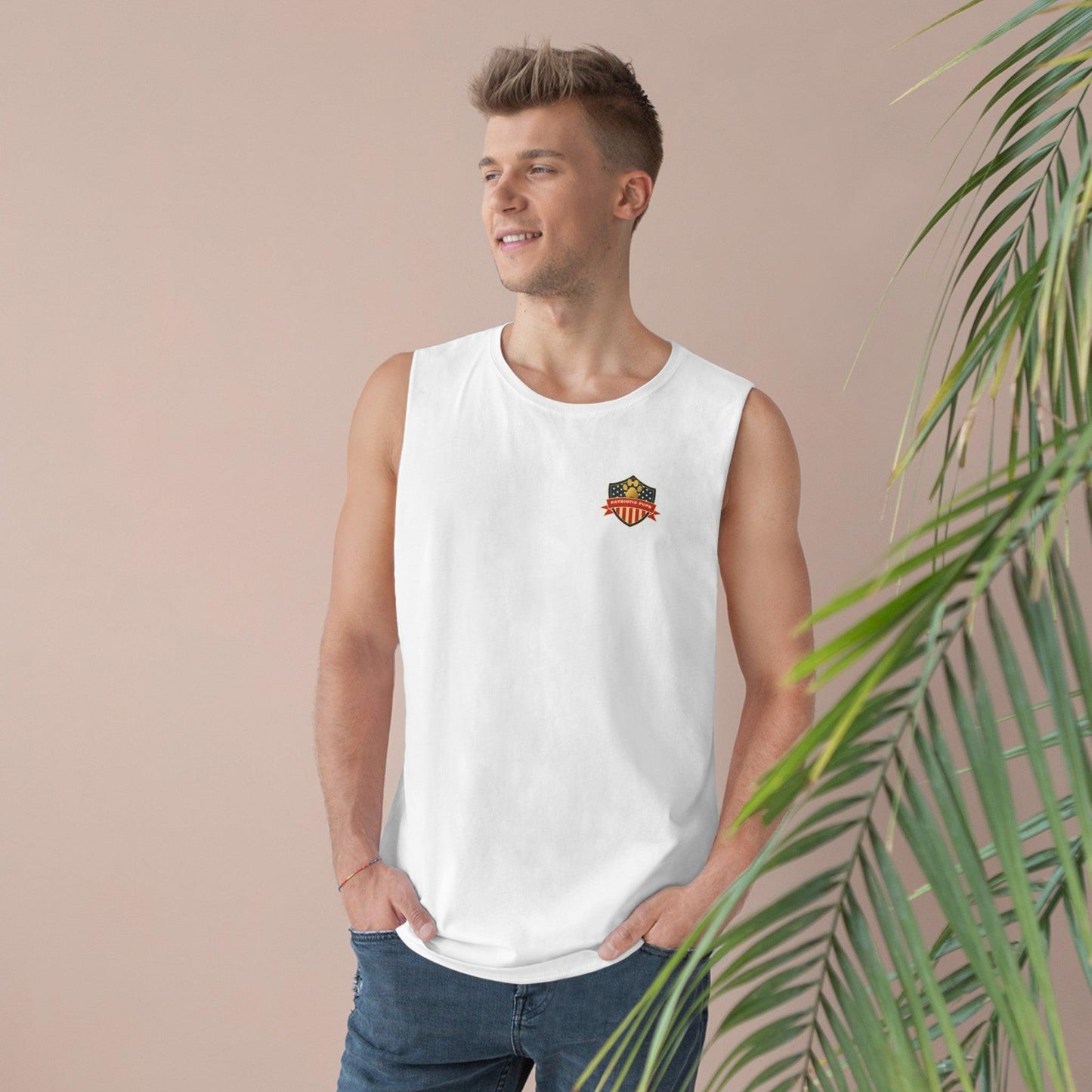 Patriotic Tactical Pups Tank Top πΊπΈπΎ