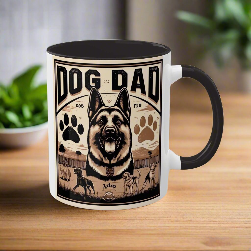 Dog Dad Colorful Mug πΎβ (11oz)
