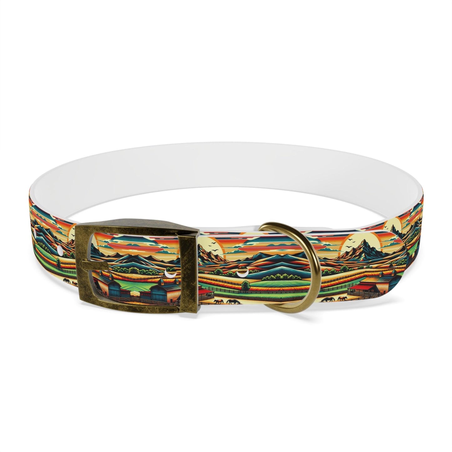 Sunset Ranch Vista Dog Collar