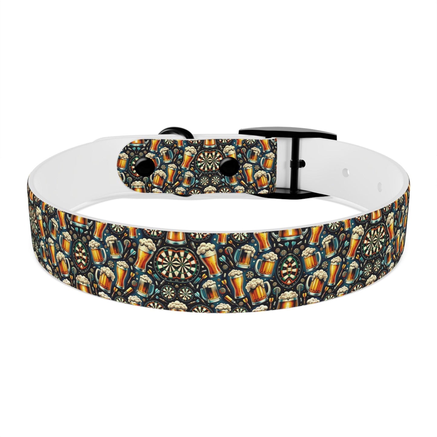 Bullseye & Brews Dog Collar