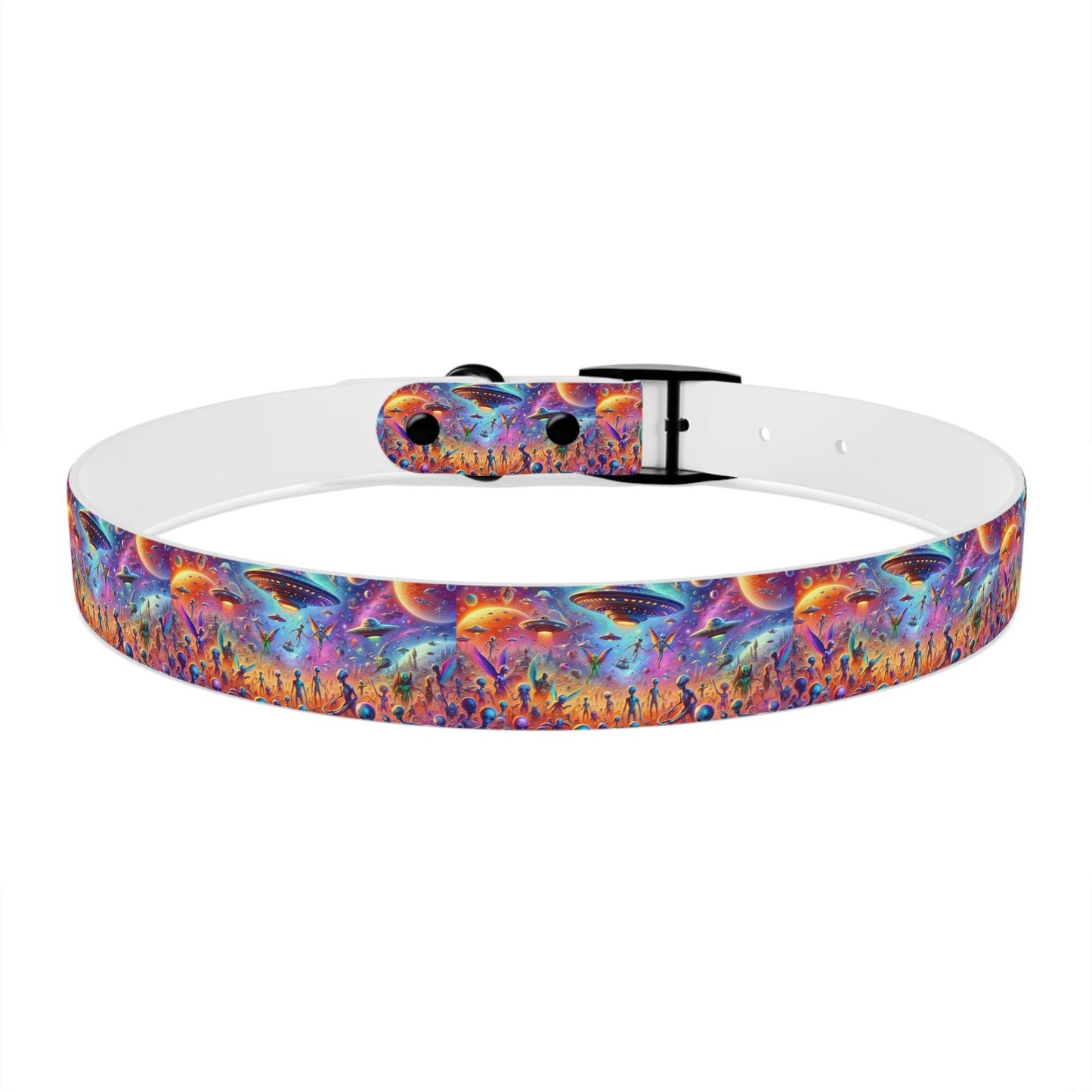 Galactic Glamour: Futuristic Dog Collar