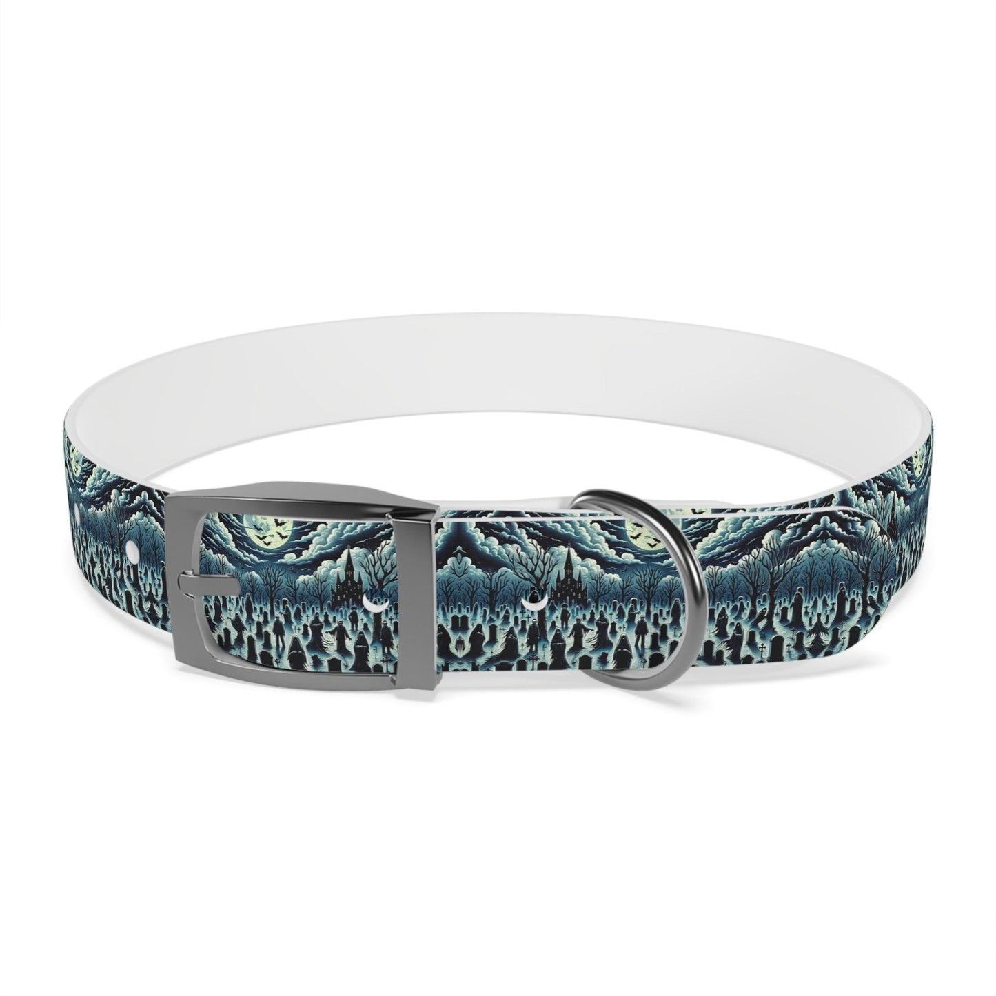 Graveyard Glow Dog Collar