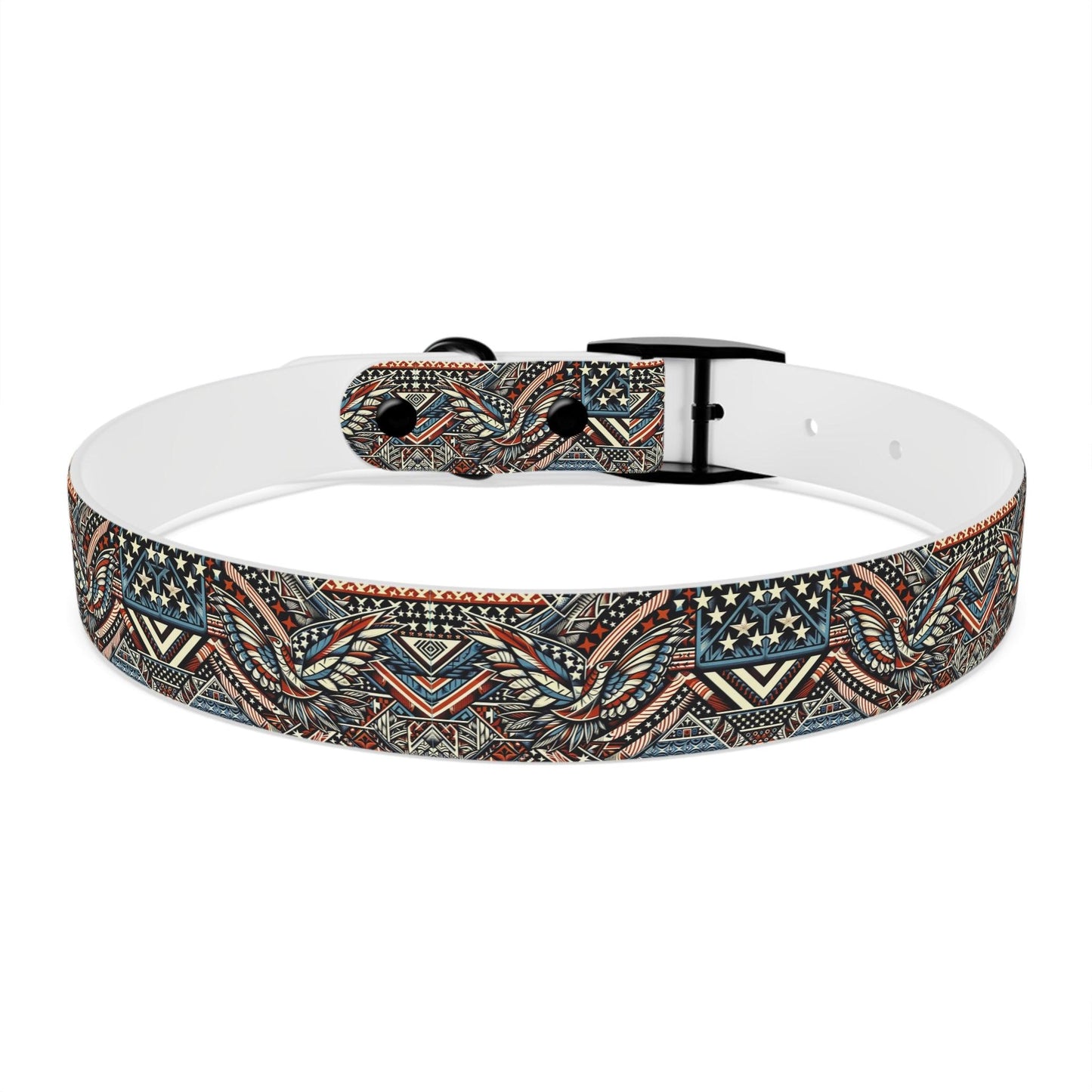 Freedom Tribal Print Dog Collar