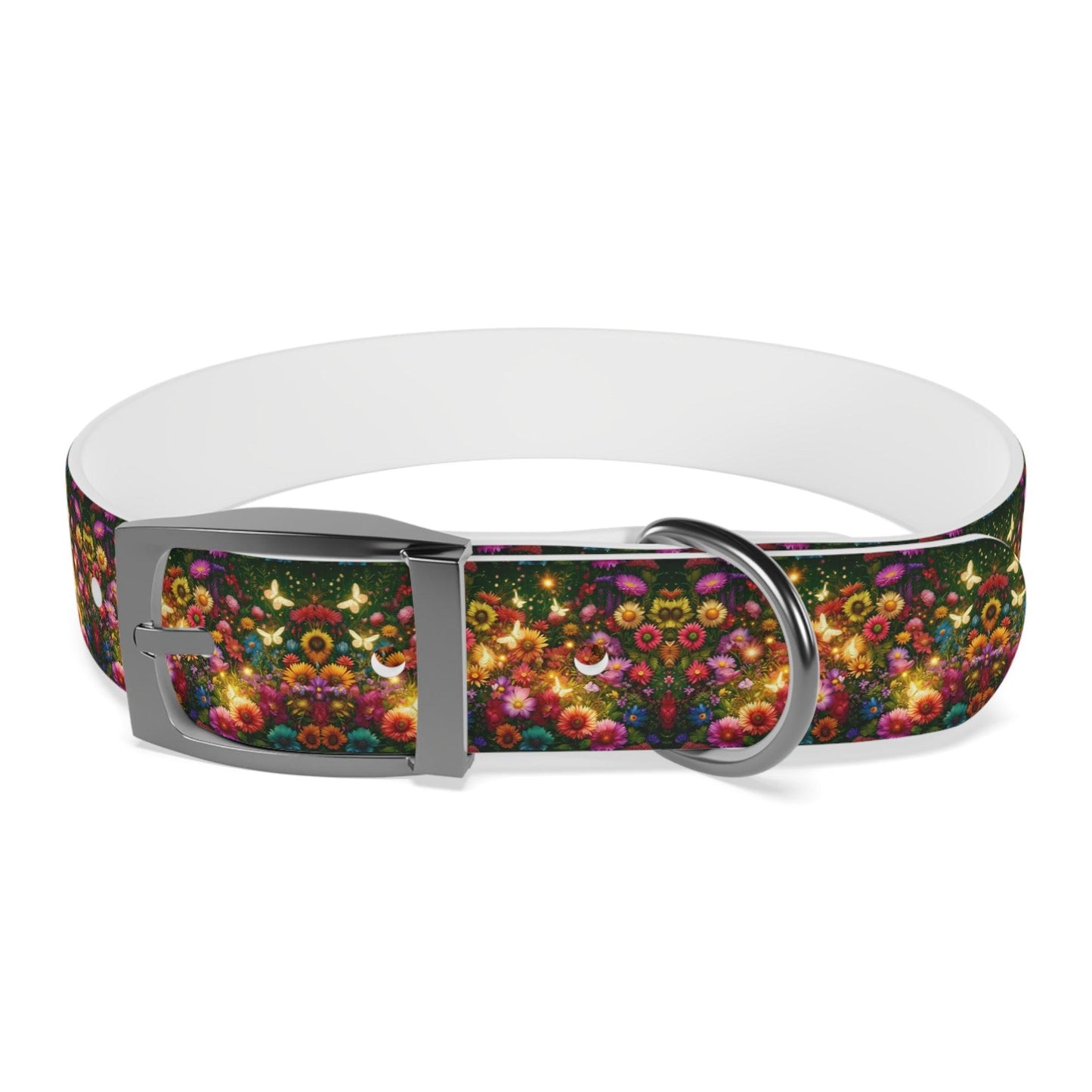 π» Shimmer Sunflower Smiles Dog Collar