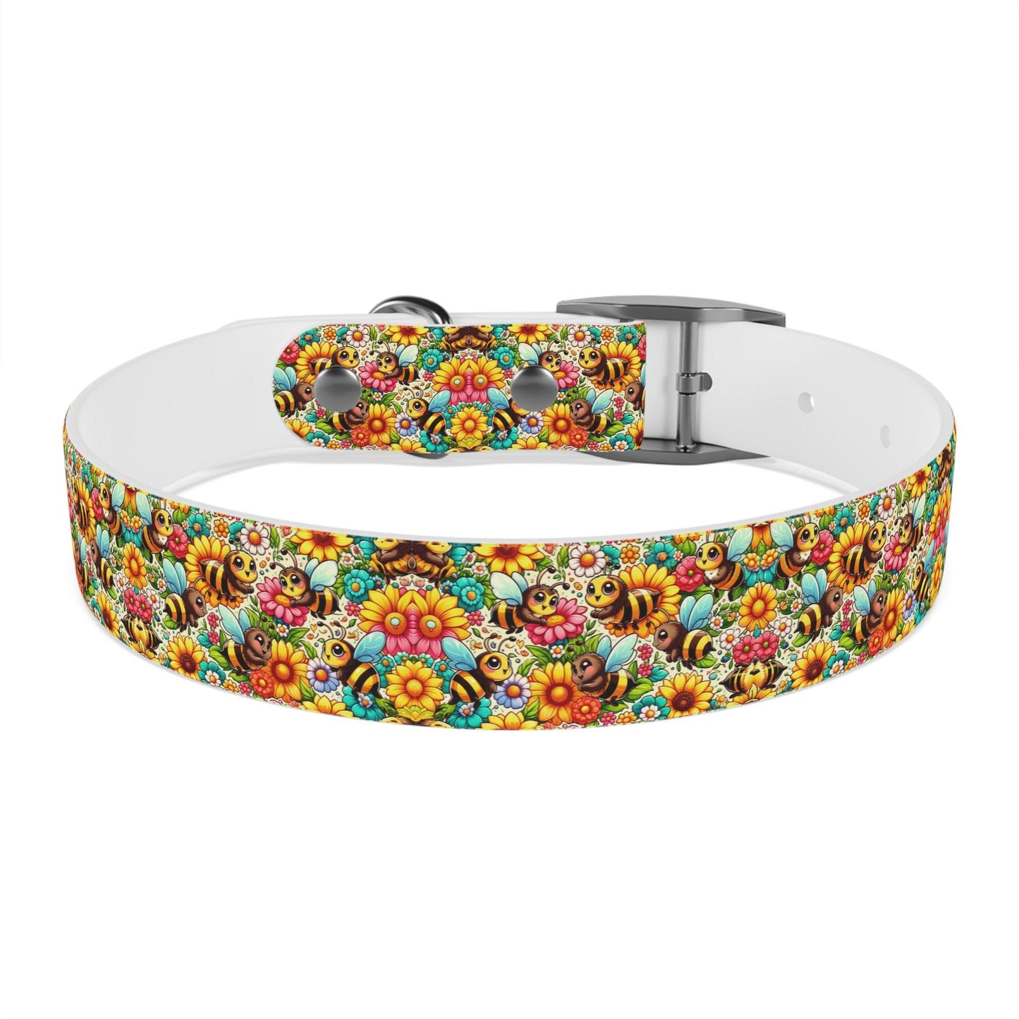 Bee's Knees & Blooms Dog Collar