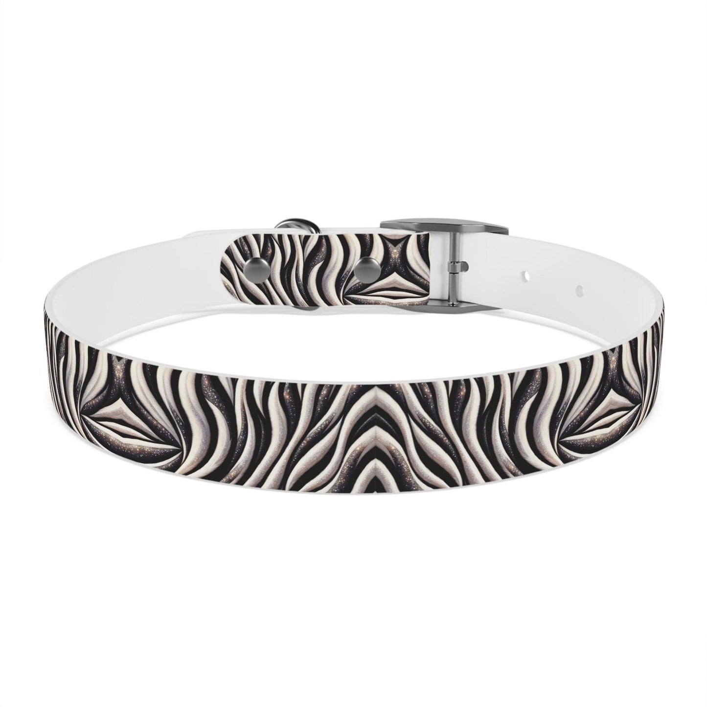 Zebra Zoom Zoom Dog Collar