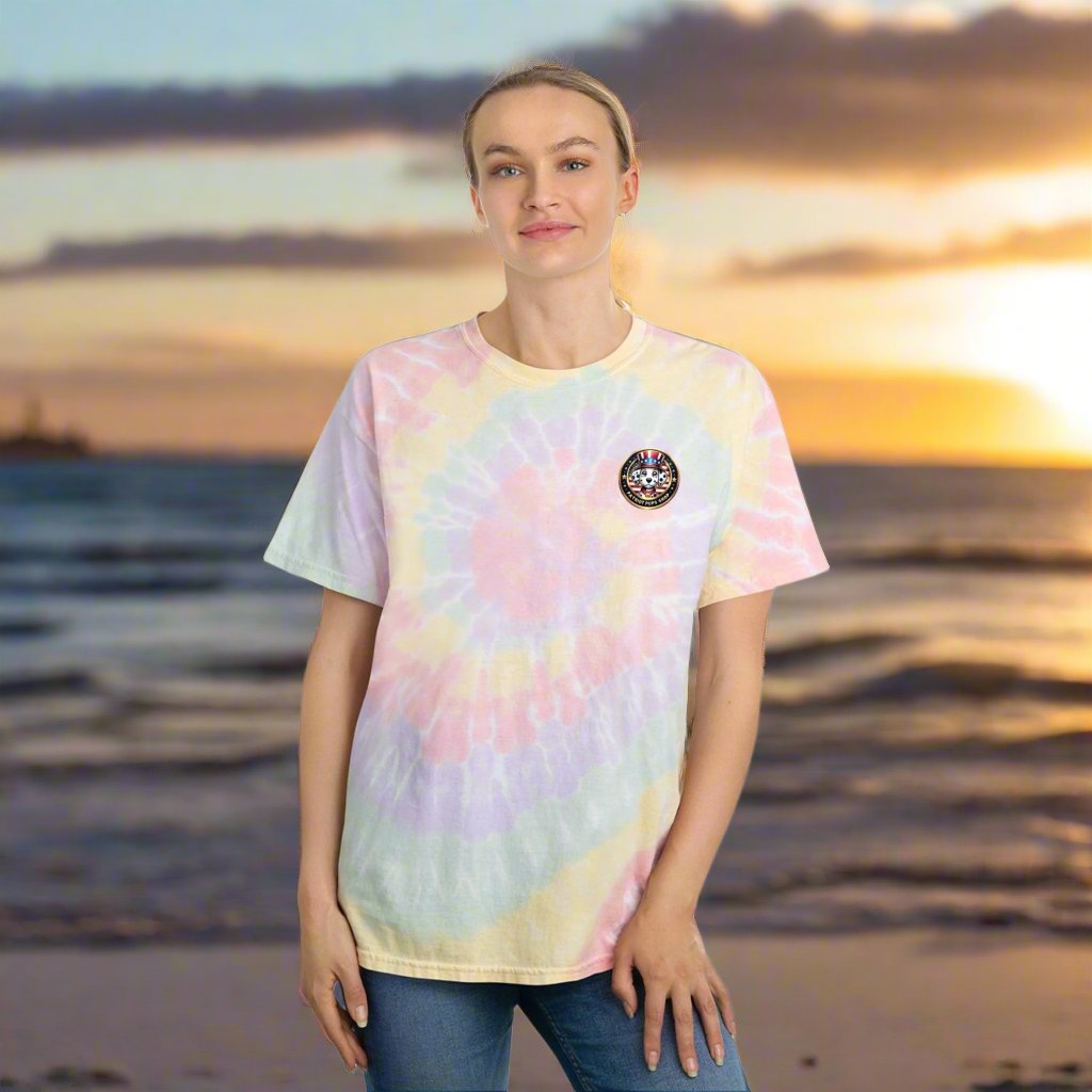 Dogs Are a Girl’s Best Friend Tie-Dye Shirt 🐾🌈