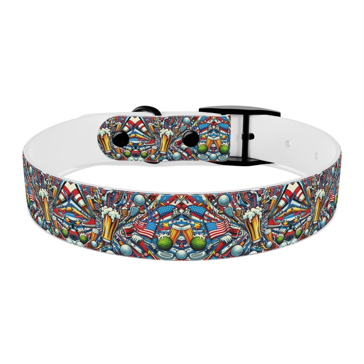 Puckin' & Puttin' USA Dog Collar πΎπΊπΈ