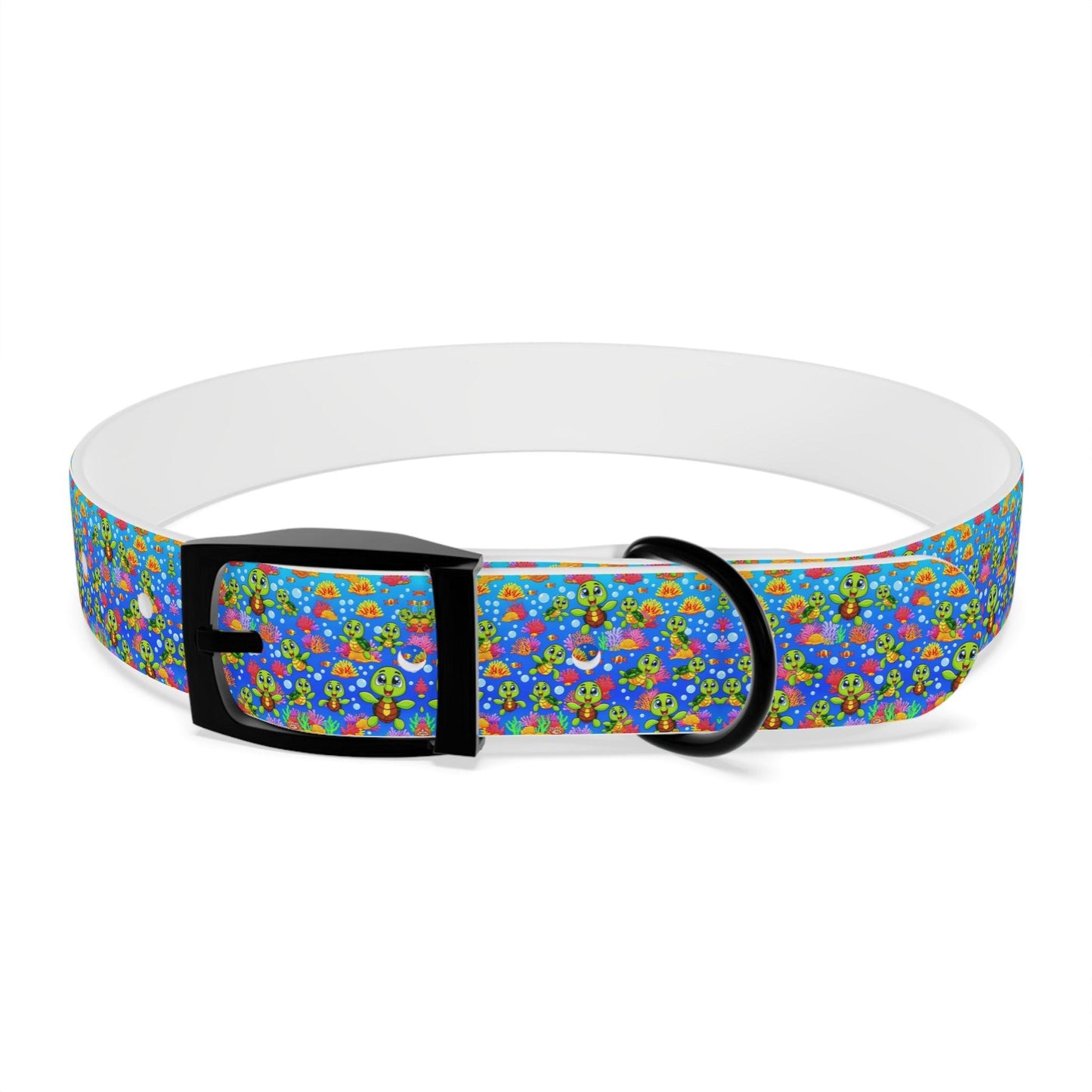 Turtle Duuuude Dog Collar