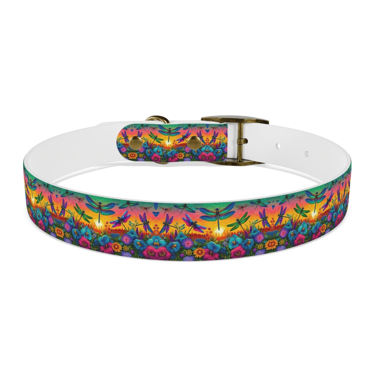 Sunshine Dragonfly Dog Collar