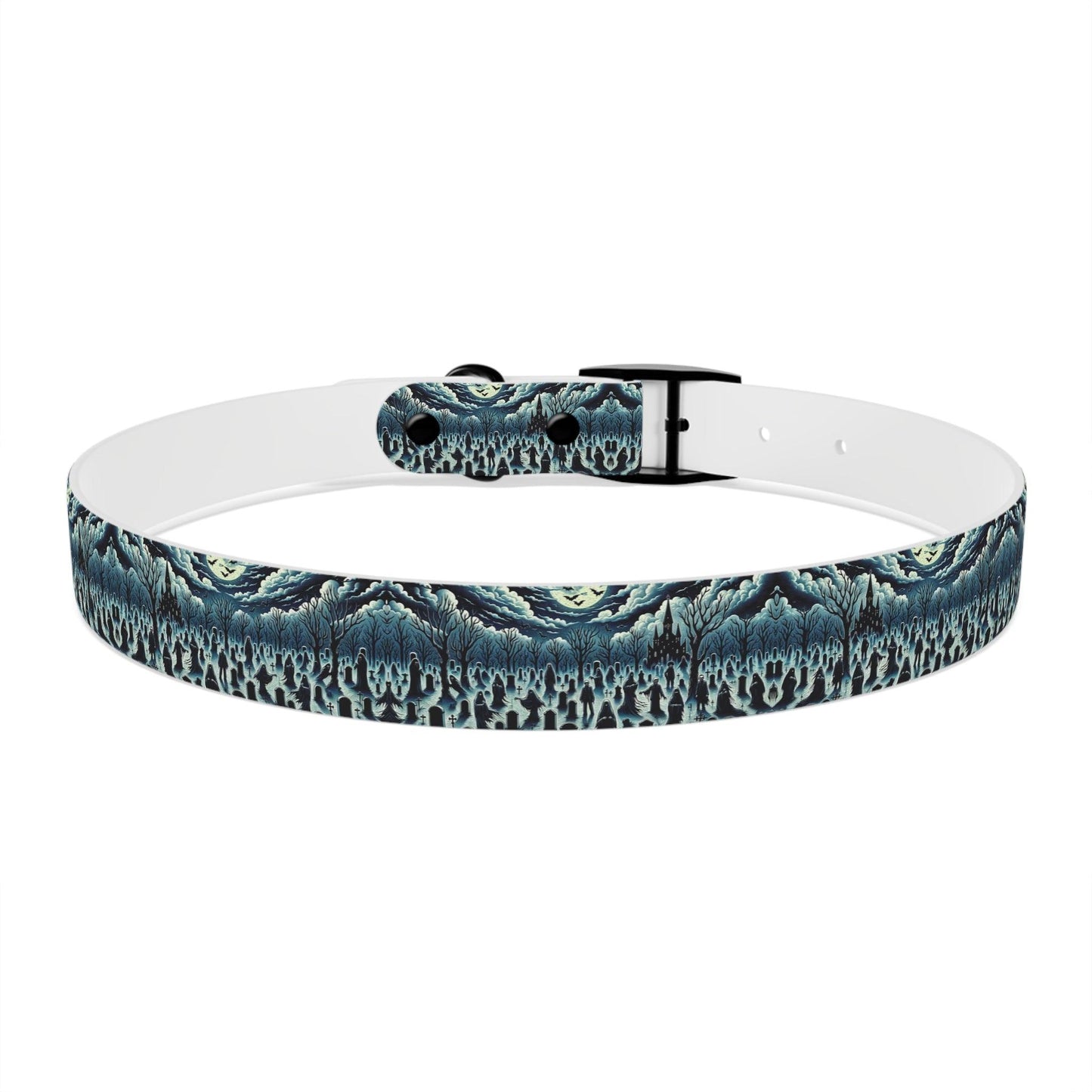Graveyard Glow Dog Collar