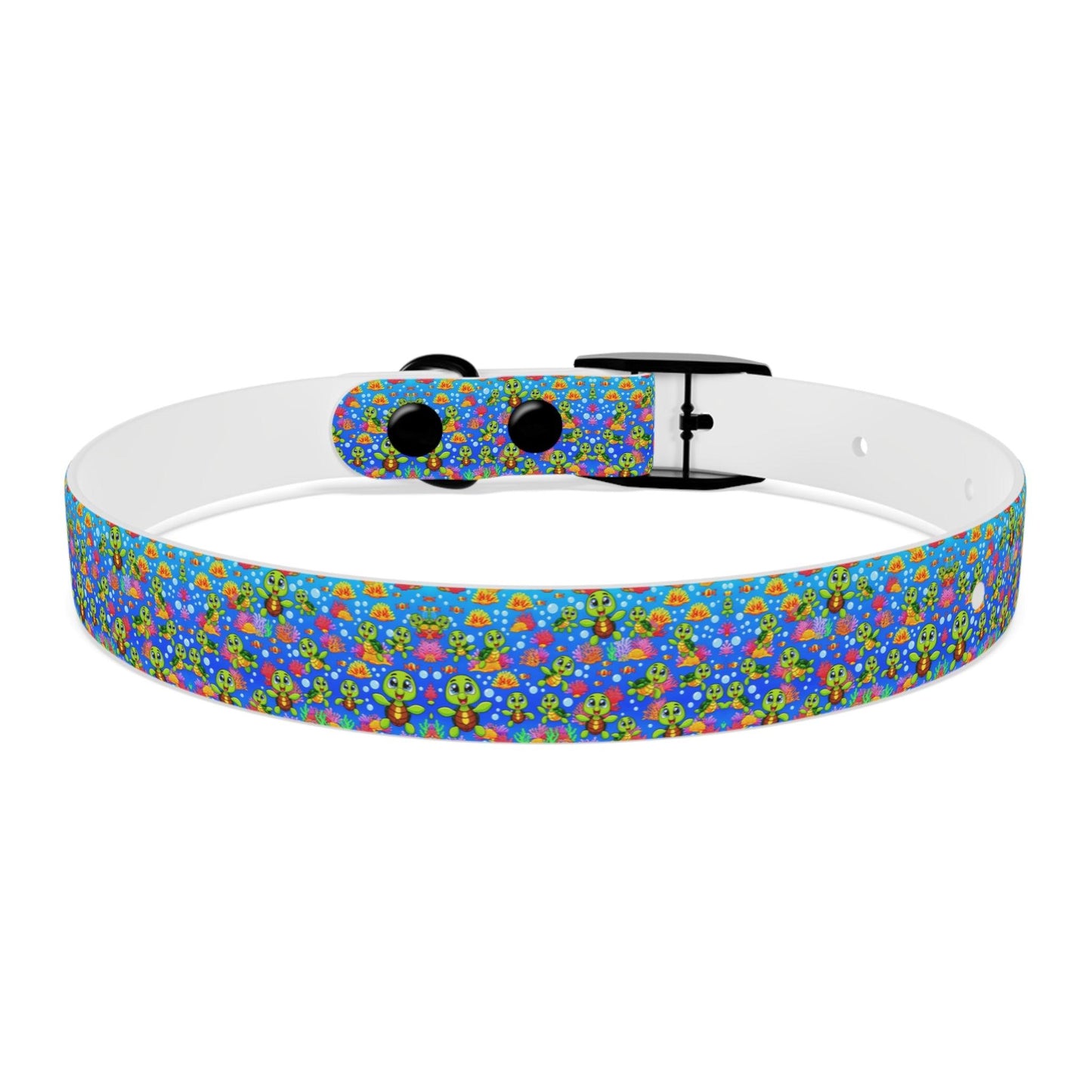 Turtle Duuuude Dog Collar