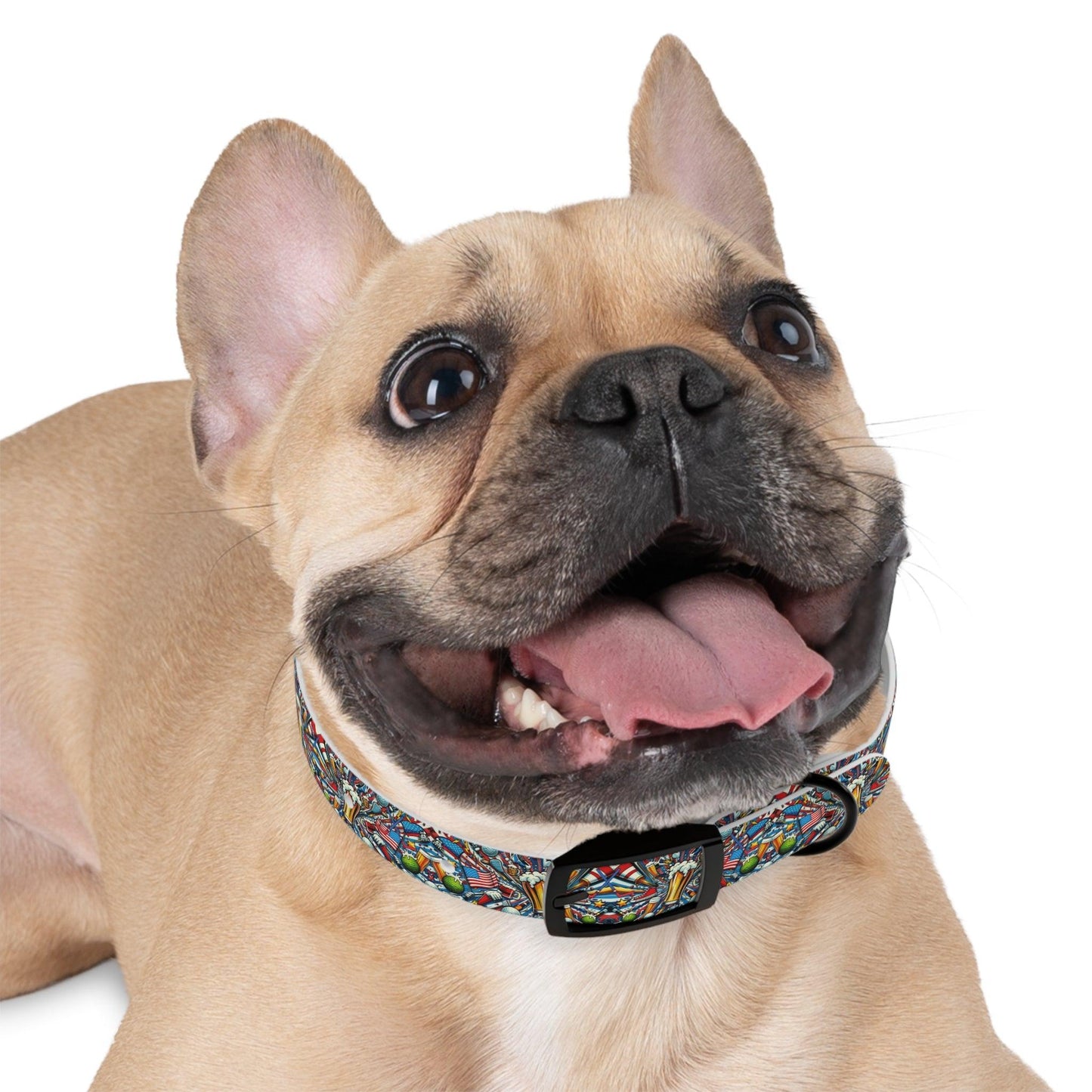 Puckin' & Puttin' USA Dog Collar πΎπΊπΈ