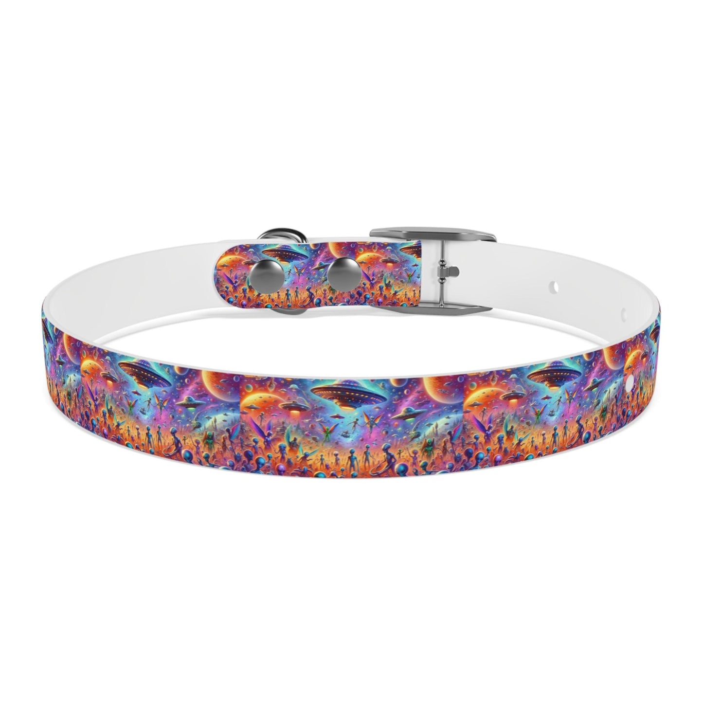 Galactic Glamour: Futuristic Dog Collar