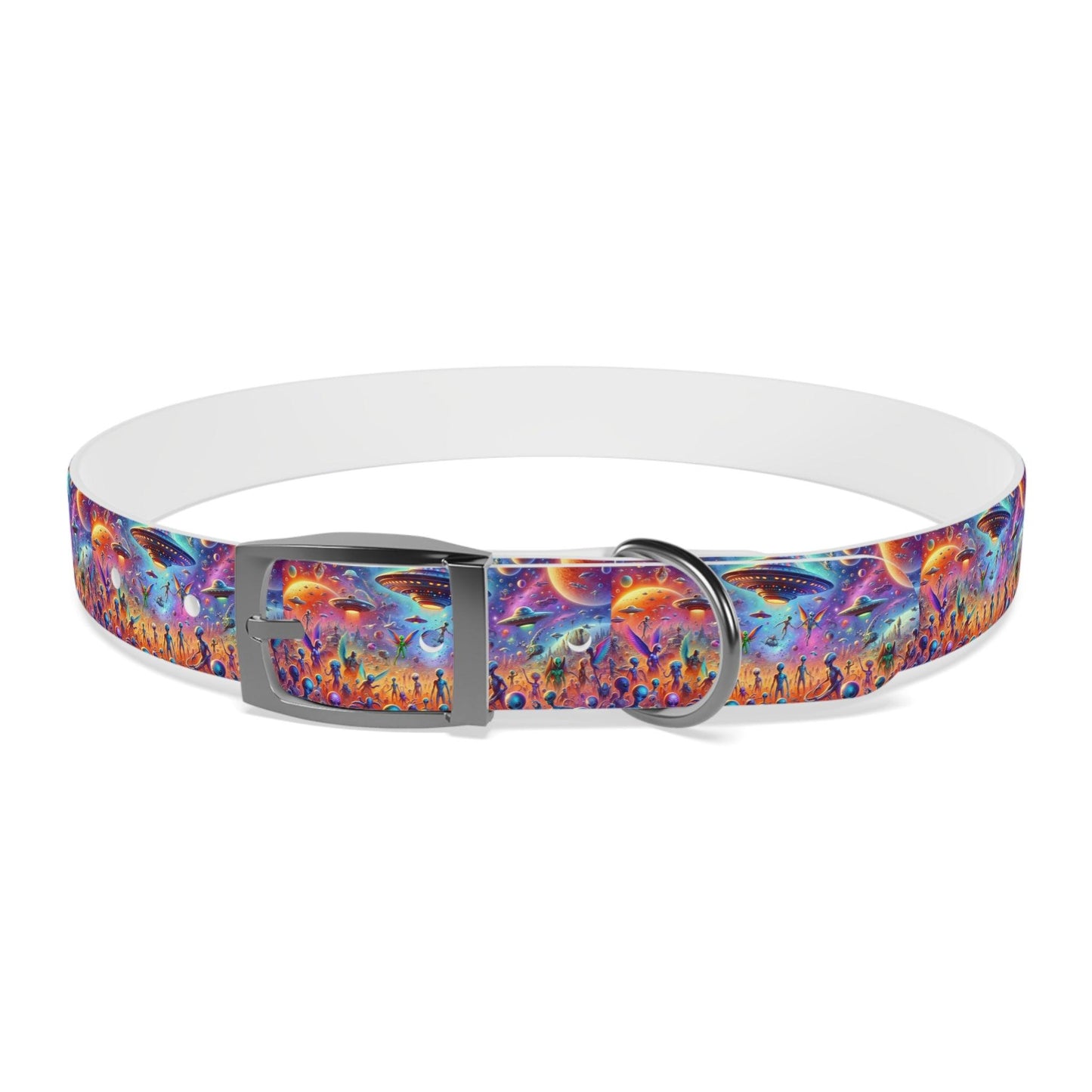 Galactic Glamour: Futuristic Dog Collar