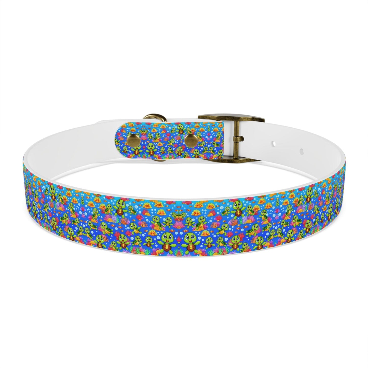 Turtle Duuuude Dog Collar