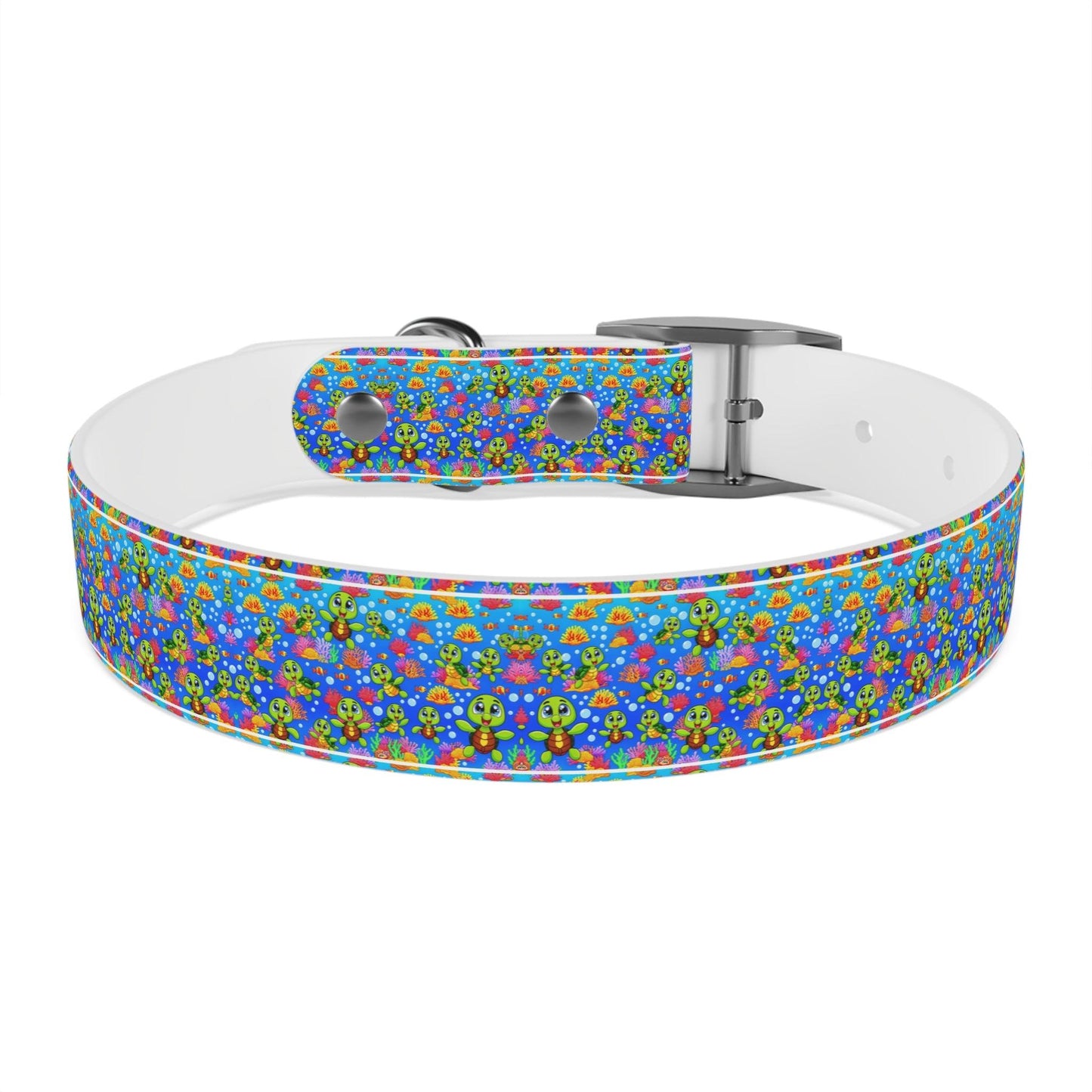 Turtle Duuuude Dog Collar
