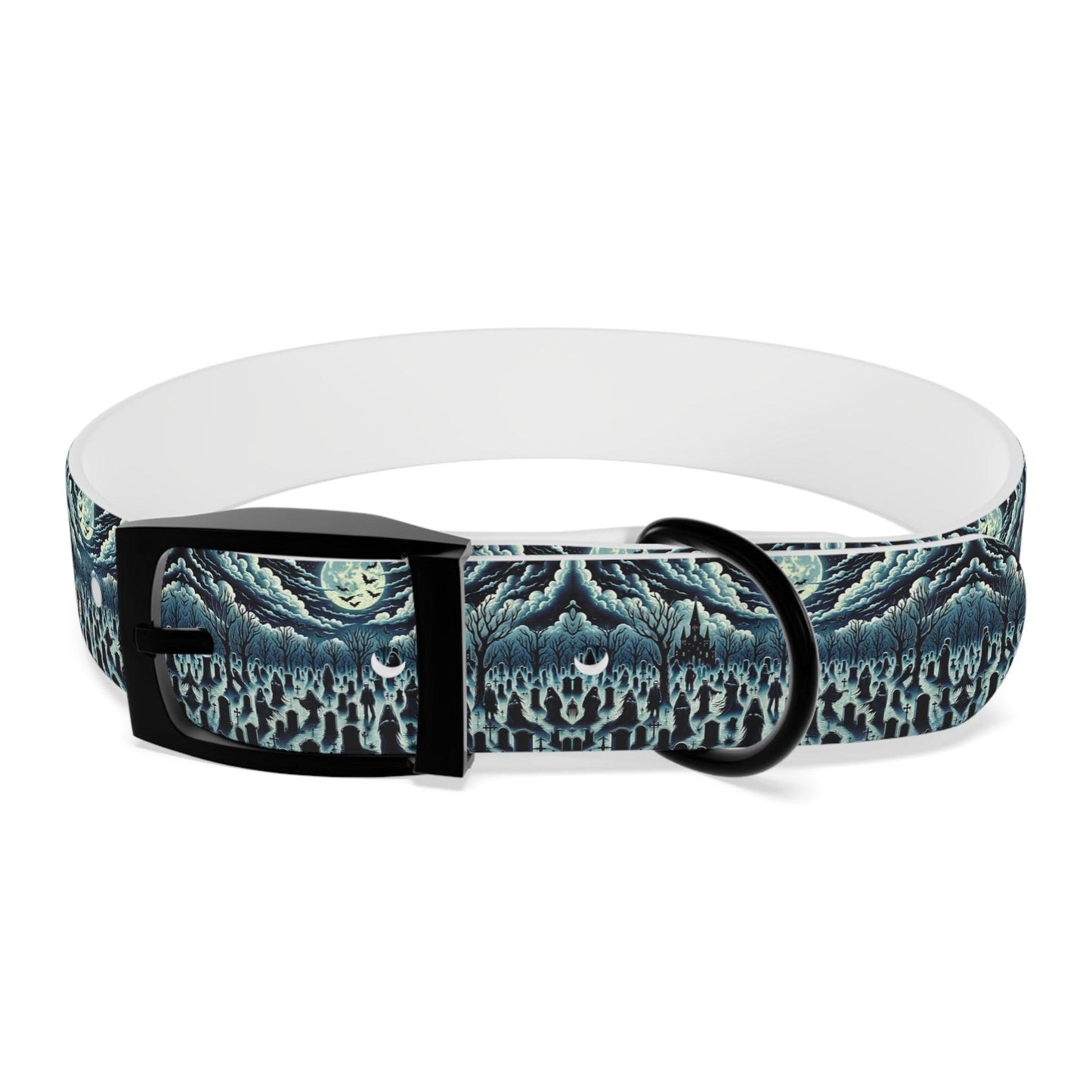 Graveyard Glow Dog Collar