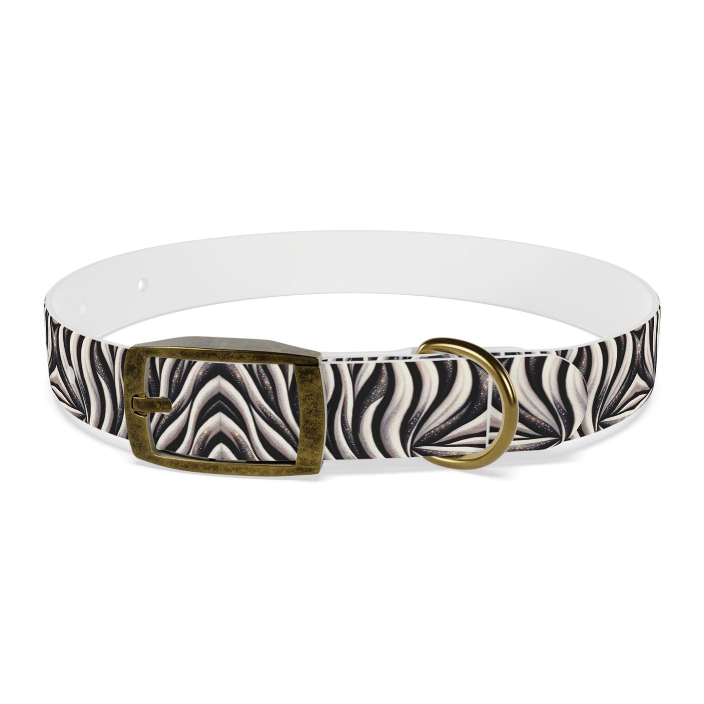 Zebra Zoom Zoom Dog Collar