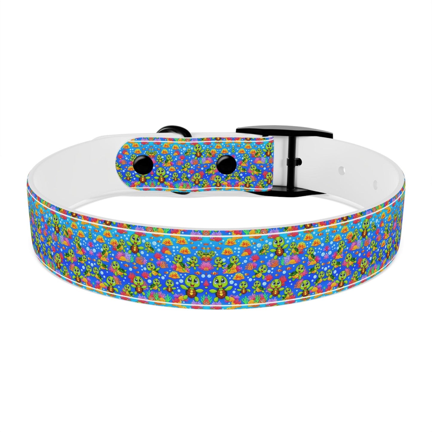 Turtle Duuuude Dog Collar