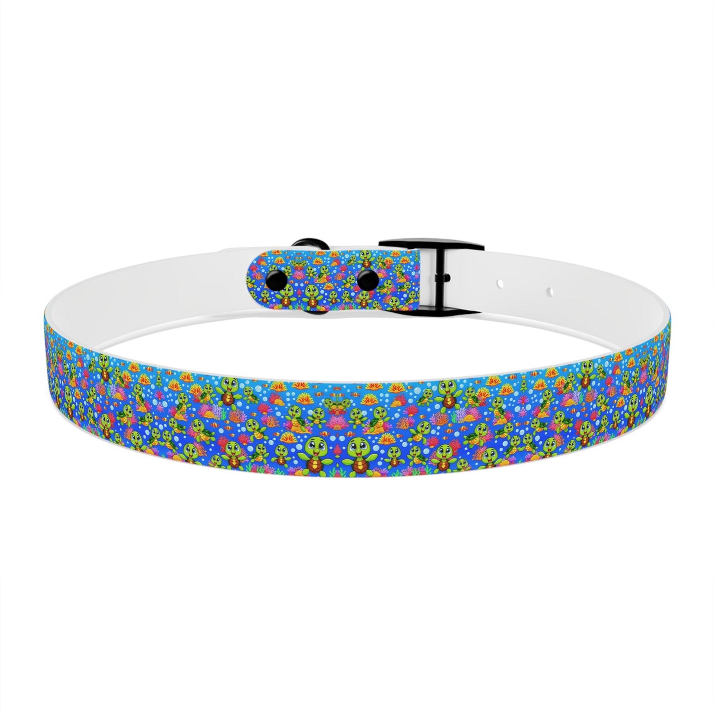 Turtle Duuuude Dog Collar