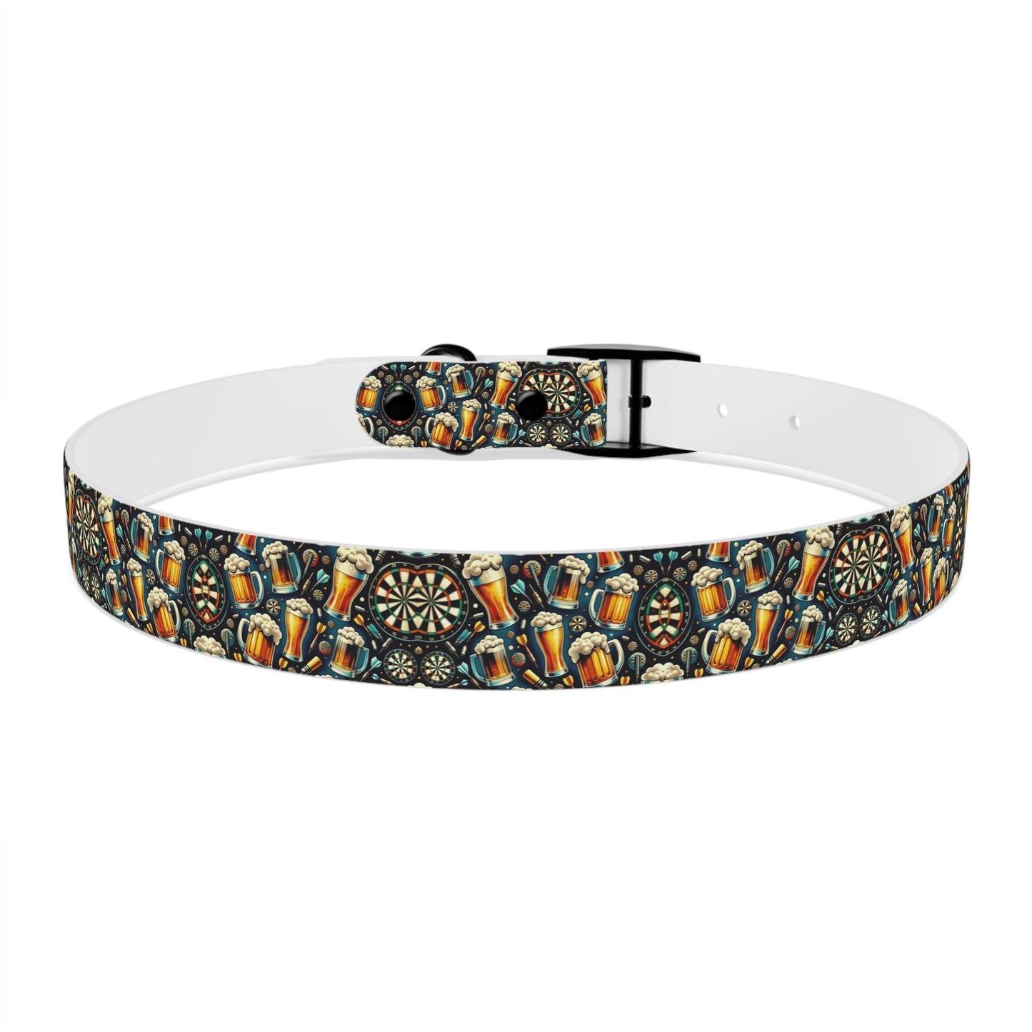 Bullseye & Brews Dog Collar