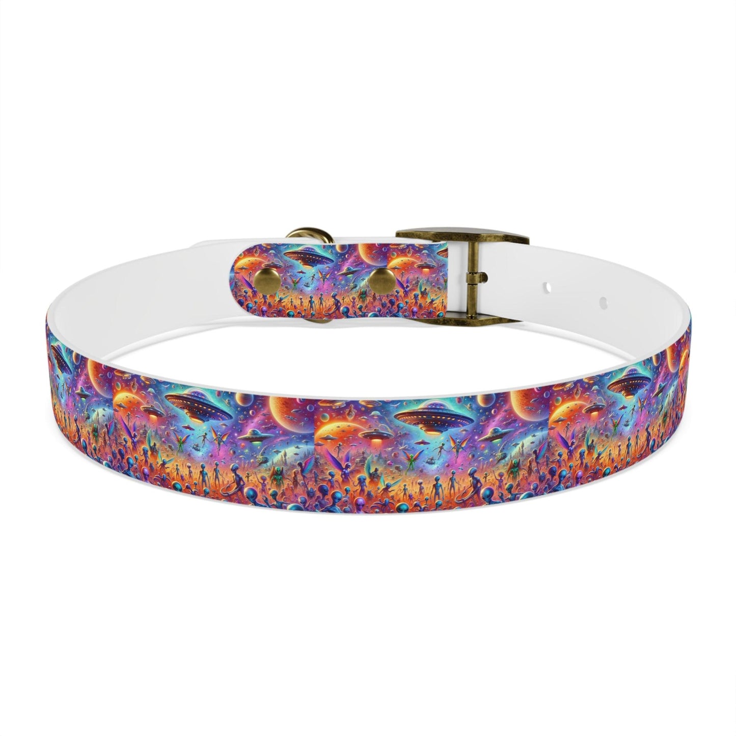 Galactic Glamour: Futuristic Dog Collar