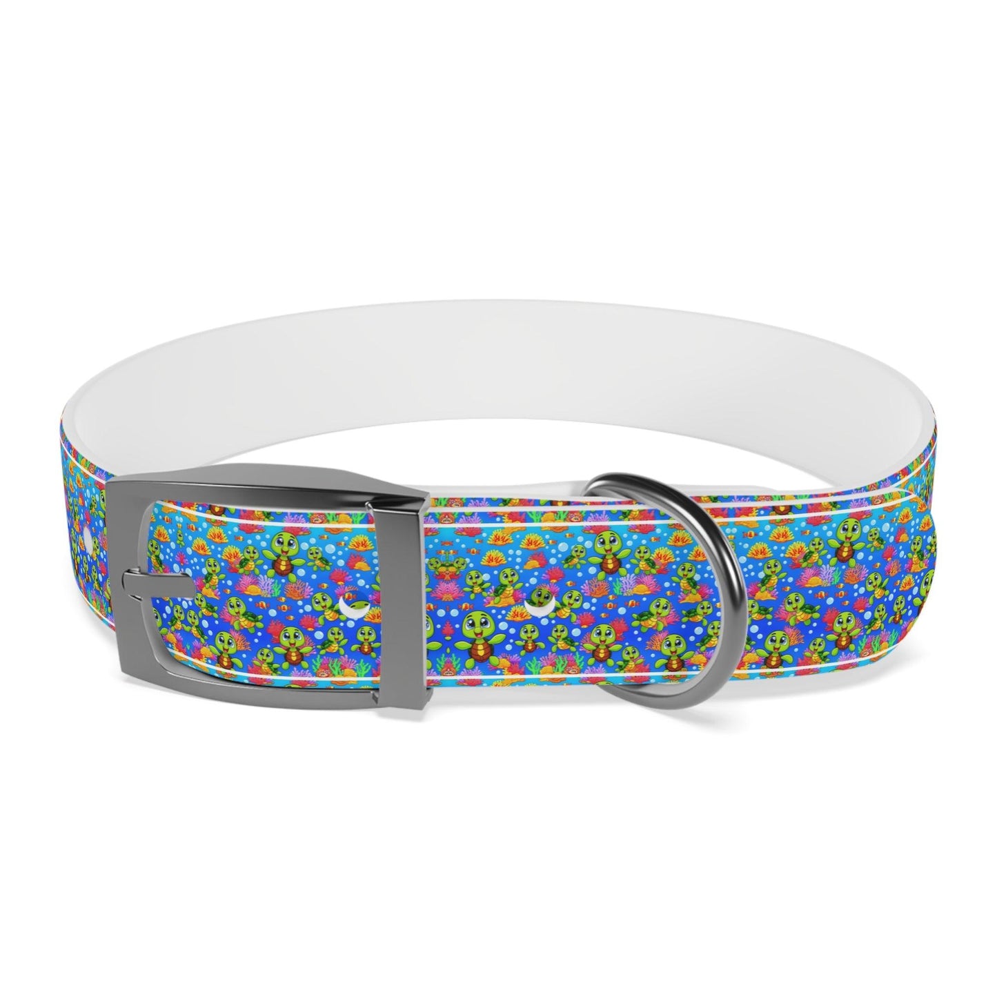 Turtle Duuuude Dog Collar