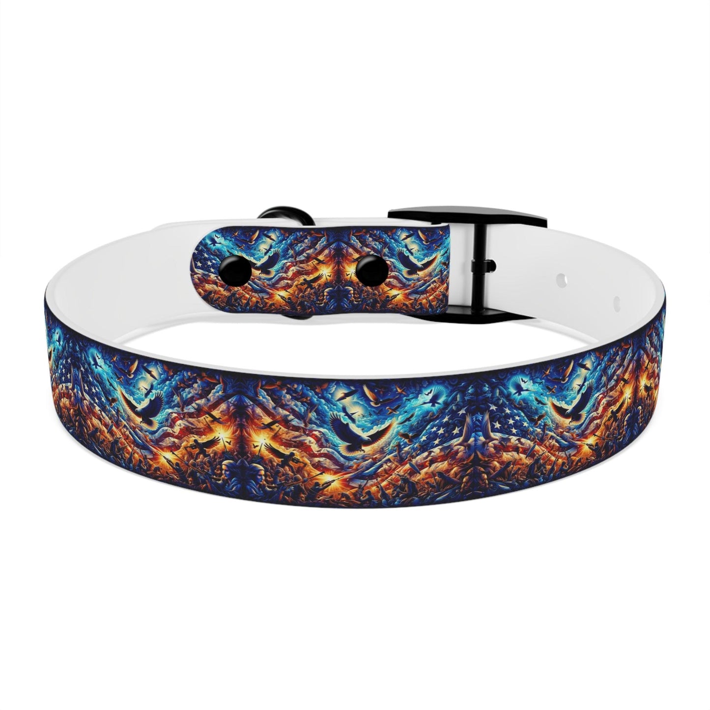 Eagle Majesty: Patriotic Dog Collar