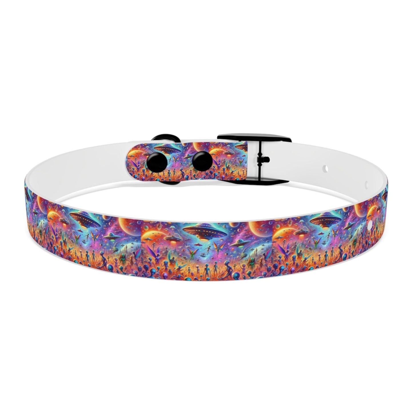 Galactic Glamour: Futuristic Dog Collar