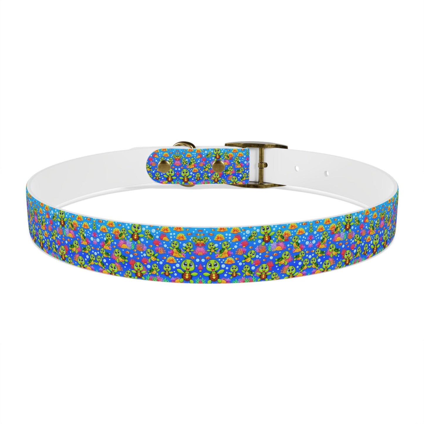 Turtle Duuuude Dog Collar